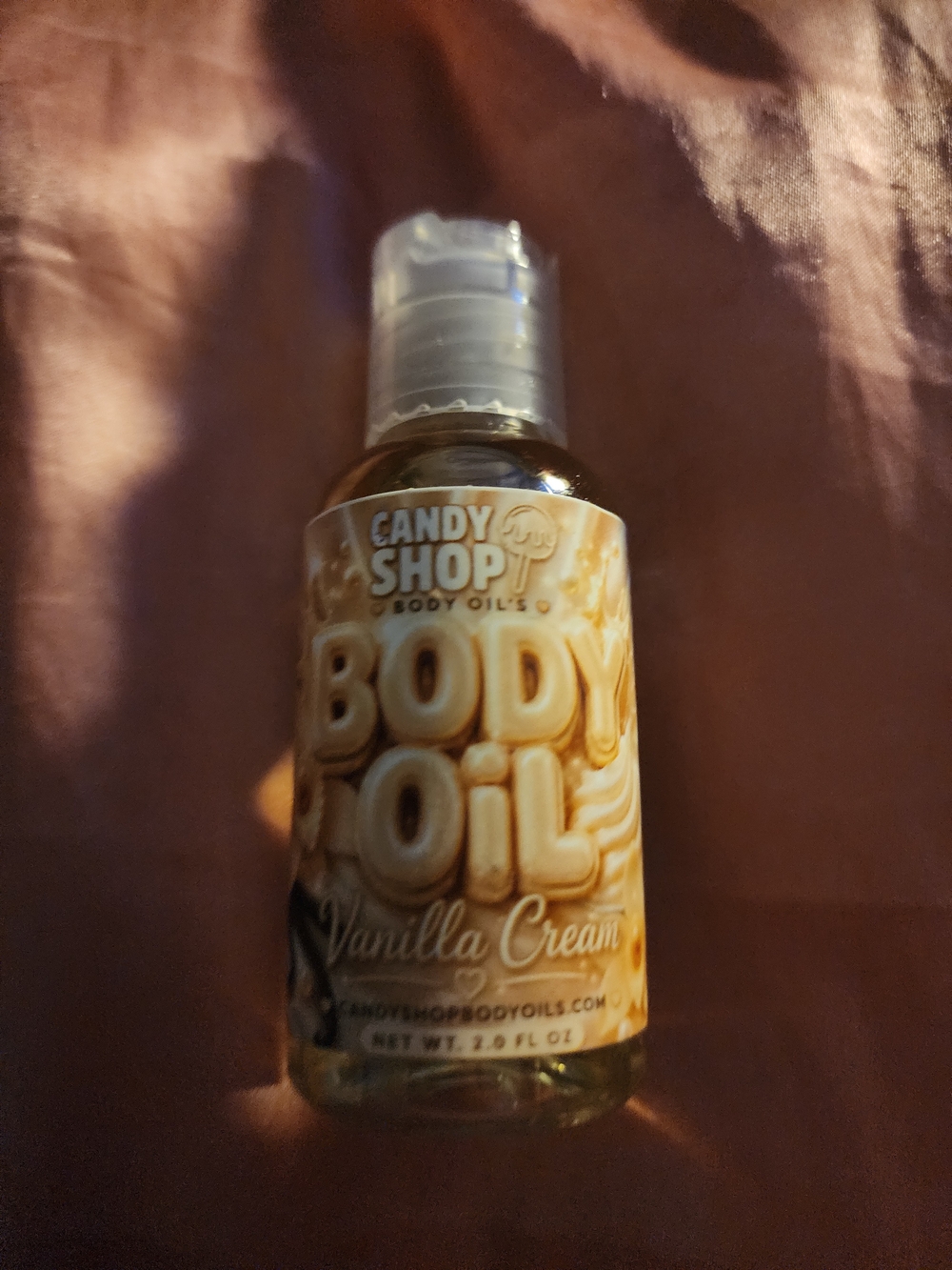 Candy Shop Portable Sized Vanilla Cream Body Oil!! Hydrate & Smell GREAT!